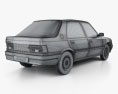 Peugeot 309 п'ятидверний 1985 3D модель