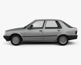 Peugeot 309 5门 1985 3D模型 侧视图