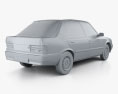 Peugeot 309 5-Türer 1985 3D-Modell