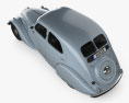 Peugeot 302 1936 3d model top view