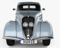 Peugeot 302 1936 Modelo 3D vista frontal