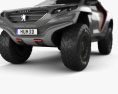 Peugeot 2008 DKR 2014 3D 모델 