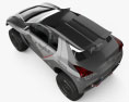 Peugeot 2008 DKR 2014 3D 모델  top view