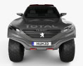 Peugeot 2008 DKR 2014 3D 모델  front view