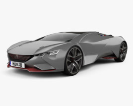 Peugeot Vision Gran Turismo 2015 3D model
