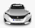 Peugeot Fractal 2016 3d model front view