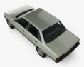 Peugeot 505 1992 3d model top view