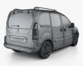 Peugeot Partner Tepee Outdoor 2018 3D 모델 
