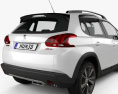 Peugeot 2008 GT Line 2017 3D модель