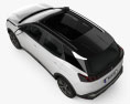 Peugeot 3008 GT Line 2016 3D модель top view