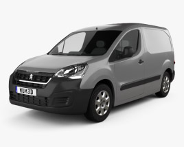 Peugeot Partner Van 2018 3D модель