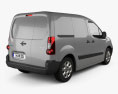 Peugeot Partner Van 2018 3d model back view