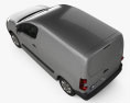 Peugeot Partner Van 2018 Modelo 3D vista superior