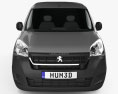Peugeot Partner Van 2018 Modelo 3D vista frontal