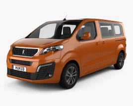 Peugeot Traveller Allure 2019 3D model