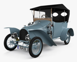 Peugeot Type BP1 Bebe 1913 Modello 3D
