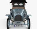 Peugeot Type BP1 Bebe 1913 3D-Modell Vorderansicht