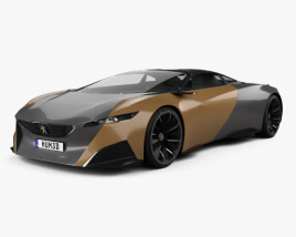 Peugeot Onyx 2012 3D model