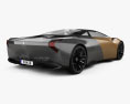 Peugeot Onyx 2012 3d model back view