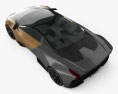 Peugeot Onyx 2012 3d model top view