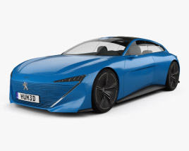 Peugeot Instinct 2018 3D model