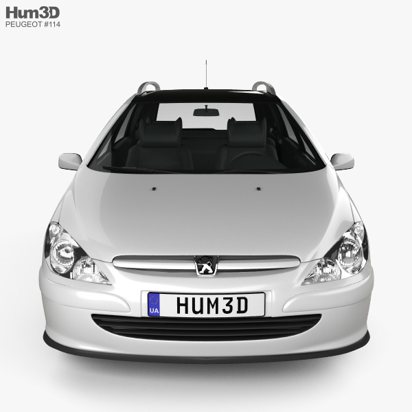 Peugeot 307 SW 2005 3D Model - Vehicles On Hum3D