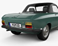 Peugeot 304 convertible 1970 3d model