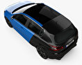 Peugeot 308 GTi hatchback 2020 Modelo 3D vista superior
