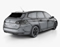 Peugeot 308 SW GT Line 2020 Modello 3D