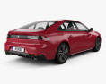 Peugeot 508 liftback GT 2021 Modelo 3d vista traseira