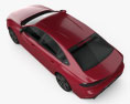 Peugeot 508 liftback GT 2021 3d model top view