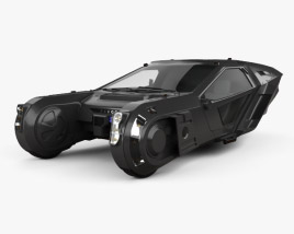 Peugeot Blade Runner 2049 Spinner 2018 Modèle 3D
