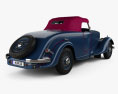 Peugeot 601 雙座敞篷車 1934 3D模型 后视图