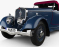Peugeot 601 雙座敞篷車 1934 3D模型