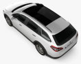 Peugeot 508 RXH con interni 2012 Modello 3D vista dall'alto