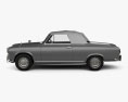 Peugeot 403 コンバーチブル 1959 3Dモデル side view