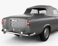 Peugeot 403 convertible 1959 3d model