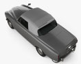 Peugeot 403 敞篷车 1959 3D模型 顶视图