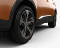 Peugeot 3008 con interni 2016 Modello 3D