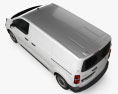 Peugeot Expert Panel Van L2 2022 3D 모델  top view