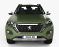 Peugeot Landtrek 双人驾驶室 Multi purpose 2020 3D模型 正面图