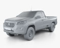 Peugeot Landtrek Cabina Simple Workhorse 2020 Modelo 3D clay render