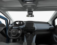 Peugeot Rifter con interior 2018 Modelo 3D dashboard