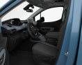 Peugeot Rifter con interior 2018 Modelo 3D seats