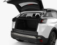 Peugeot 3008 hybrid4 con interni 2020 Modello 3D