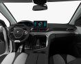 Peugeot 3008 hybrid4 con interni 2020 Modello 3D dashboard