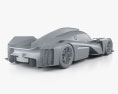 Peugeot 9X8 prototype 2022 3D-Modell