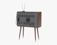 Philips X26K151 Retro TV 3D-Modell