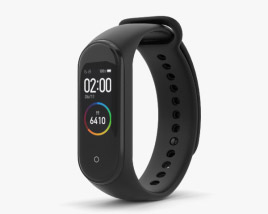 Xiaomi Mi Band 4 Graphite Black 3Dモデル