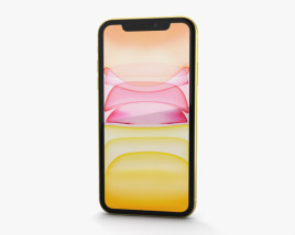 Apple iPhone 11 Yellow 3D model